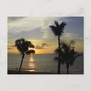 Maui Sunset 2 Postkarte