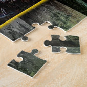 Maui Sunset Graphics on Bamboo Background Puzzle (Seite)