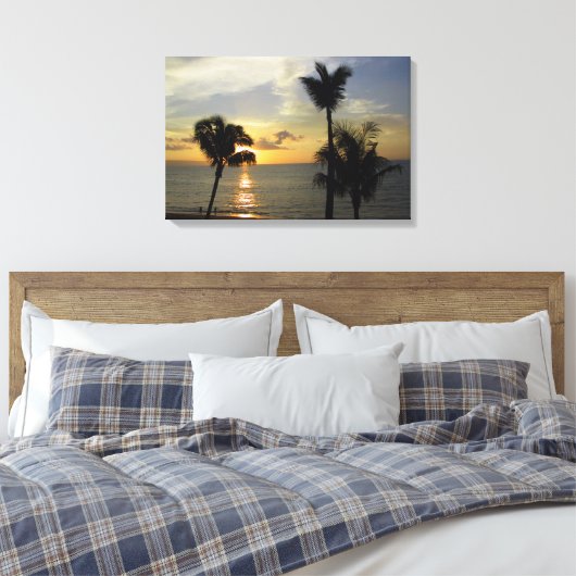 Maui Sunset Leinwanddruck (Insitu (Schlafzimmer))