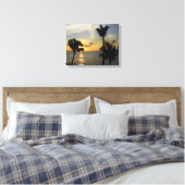 Maui Sunset Leinwanddruck (Insitu (Schlafzimmer))