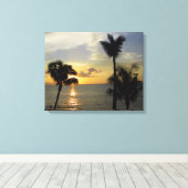 Maui Sunset Leinwanddruck (Insitu (Holzboden))