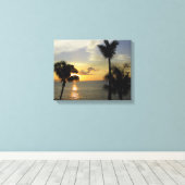 Maui Sunset Leinwanddruck (Insitu (Holzboden))
