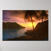 Maui Sunset Poster (Vorne)
