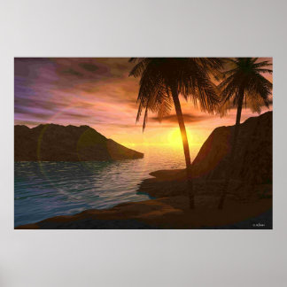 Maui Sunset Poster