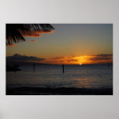 Maui Sunset Poster (Vorne)