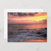 Maui Sunset Postkarte (Vorne/Hinten)