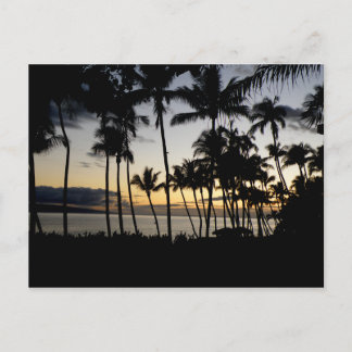 Maui Sunset Postkarte