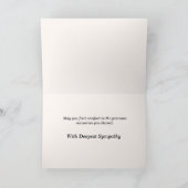 Maui Sunset Sympathy Card Karte (Innenseite)