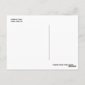 Maui Surfboard-Zaun Postkarte (Rückseite)