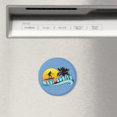 Maui Surfer Magnet (In Situ (Geschirrspüler))