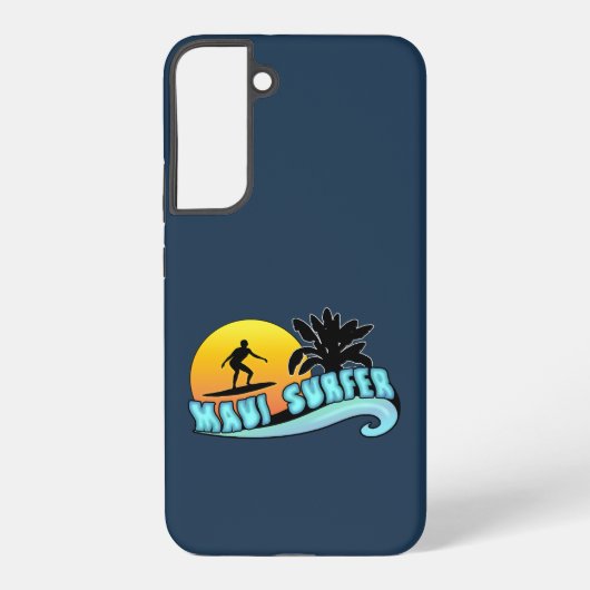 Maui Surfer Samsung Galaxy Hülle (Rückseite)