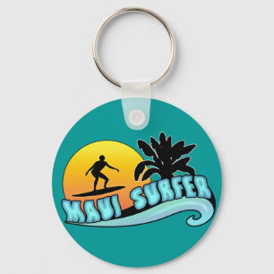 Maui Surfer Schlüsselanhänger