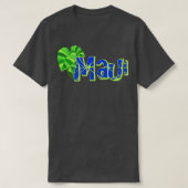 Maui Taro Pflanze Blätter Hawaii TShirt (Design vorne)