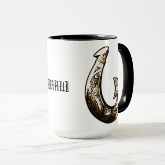 Maui Tribal Hook Tasse (VorderseiteRechts)