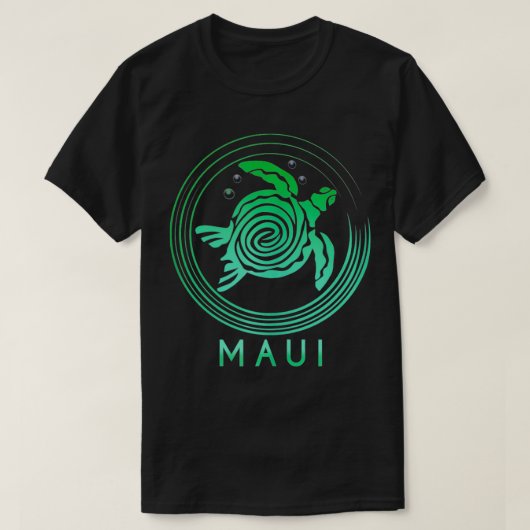 Maui Tribal Turtle T-Shirt (Design vorne)