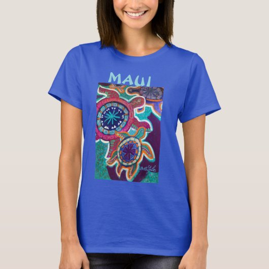 Maui Turtle T-Shirt (Vorderseite)