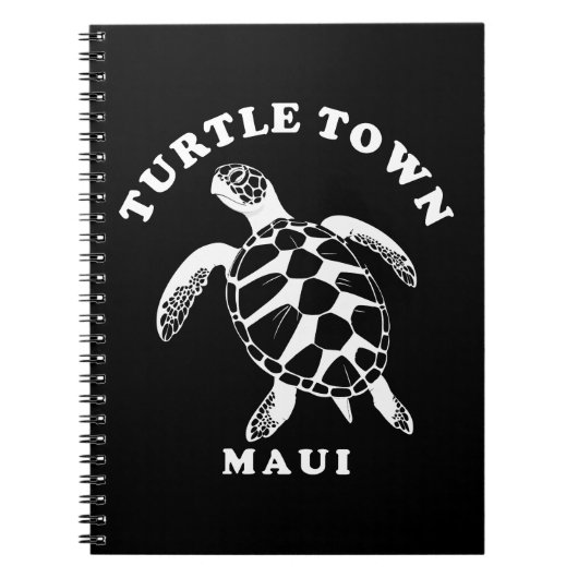 Maui Turtle Town Notizblock (Vorderseite)