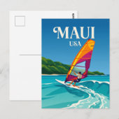Maui USA Postkarte (Vorne/Hinten)