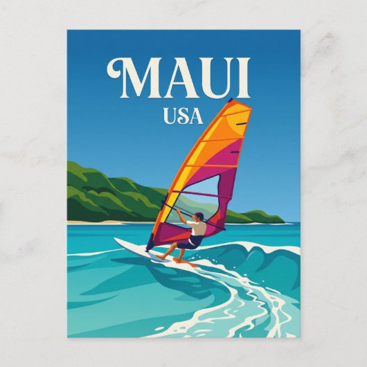 Maui USA Postkarte (Vorderseite)