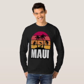 Maui Vacation Beach Souvenir T-Shirt (Vorne ganz)