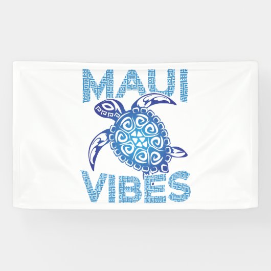 Maui Vibes Banner (Horizontal)