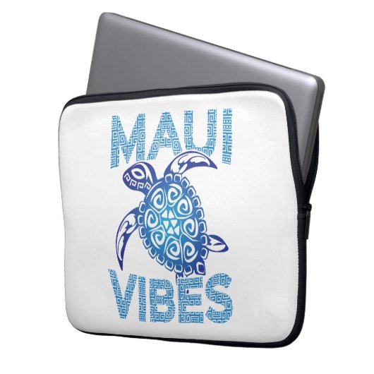 Maui Vibes Laptopschutzhülle (Vorderseite Links)