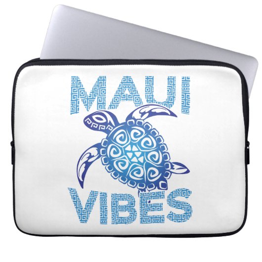 Maui Vibes Laptopschutzhülle (Vorderseite)