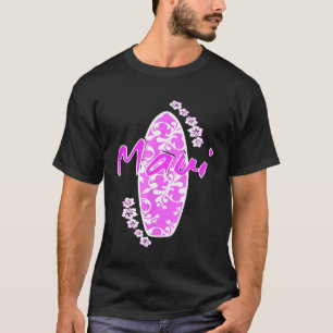 Maui Vintage Surf Hibiskusblüte T-Shirt