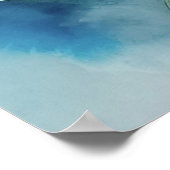 Maui White Plumeria Poster (Ecke)