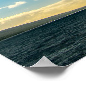 Maui-Wolken auf dem Meeresposter Poster (Ecke)