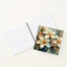 Maui Yellow Plumeria Notebook Notizblock