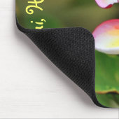 Mauiplumeria-Blumen Mousepad (Ecke)