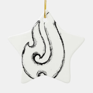 Mauis Haken Keramikornament