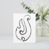 Mauis Haken Postkarte (Stehend Vorderseite)