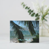 Mauis tropische Schönheit Postkarte (Stehend Vorderseite)
