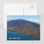 Mauis Westküste Postkarte (Vorne/Hinten)