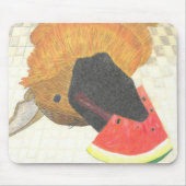 Maul des Hundes und Wassermelone-Mauspad Mousepad (Vorne)