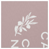 Maul weiße französische Skripte Ruhe bewahren und Stoff (Nahaufnahme)