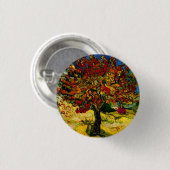 Maulbeerbaum Van Gogh Fine Art Button (Vorne & Hinten)