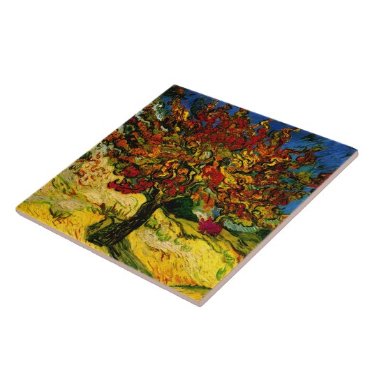 Maulbeerbaum Van Gogh Fine Art Fliese (Seite)