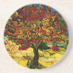 Maulbeerbaum Van Gogh Fine Art Sandstein Untersetzer