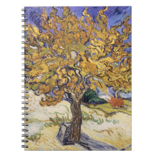 Maulbeerbaum Vincent van Goghs , 1889 Notizblock