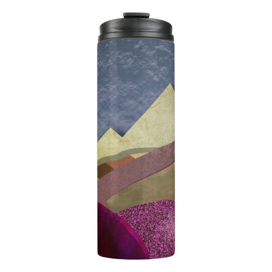 Maulbeerbäume Berge Thermosbecher (Vorderseite)