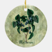 Maulbeerfee Keramikornament (Hinten)