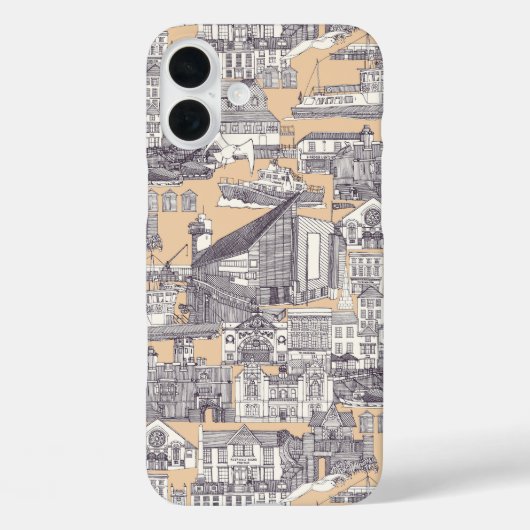 Maulbeersand Case-Mate iPhone Hülle (Rückseite)