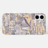Maulbeersand Case-Mate iPhone Hülle (Rückseite (Horizontal))