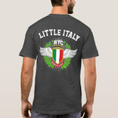 Maulbeerstraße NYC wenig Italien-Shirt T-Shirt (Rückseite)