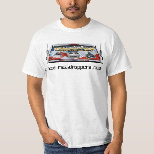 Mauldroppers Logo-Wert-T - Shirt (Vorderseite)