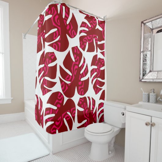 MAULI (Rose Duo) Duschvorhang (Beispiel)