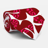 MAULI (Rose Duo) Krawatte (Gerollt)